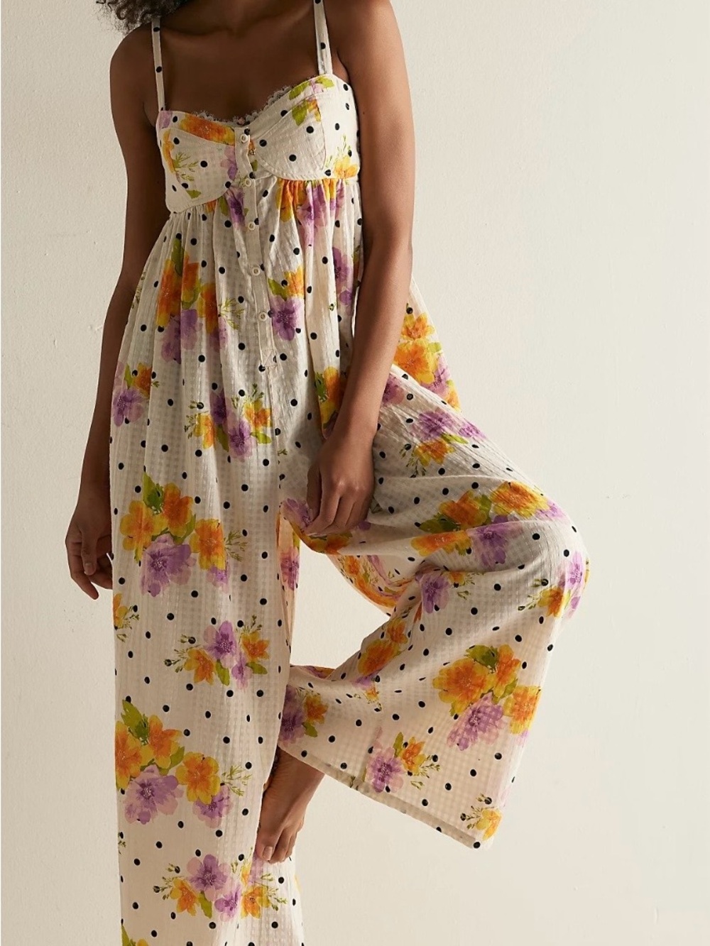 Free People Wake up Call Romper - Picture 3 of 3
